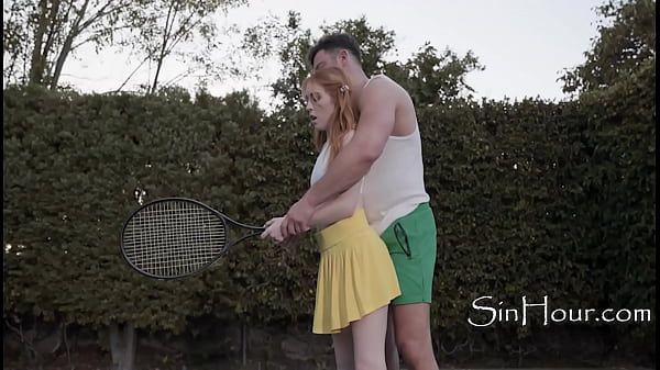 Impressionable Redhead Teen Fucked By Perverted Tennis Coach