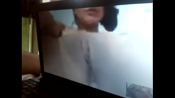 amiga por skype mostrando