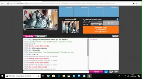 Diario esclusivo di una ragazza che si spoglia in webcam