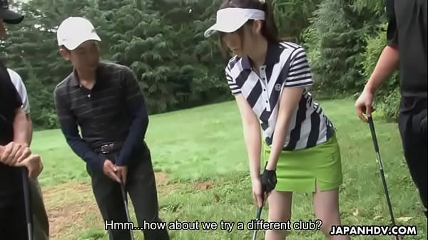 Golfing can be fun when the clubs get sucked