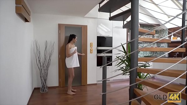 OLD4K.Hot sex after a hot bath