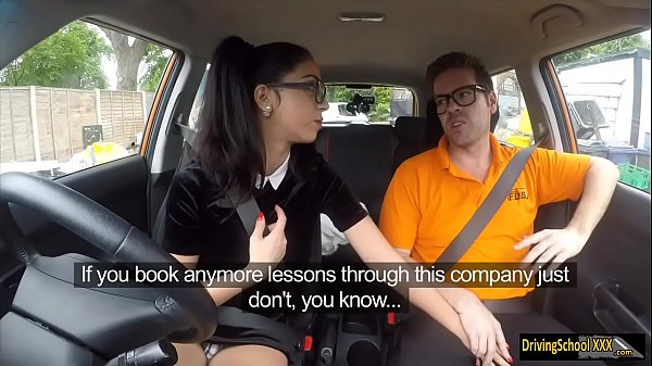 Julia De Lucia gets banged in the car