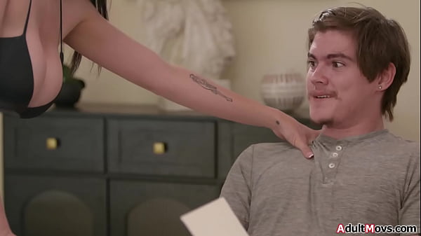 I didnt mean to jerk off I just got distracted by your boobs.Teacher Little Puck catches her student masturbating and teaches him a different lesson  