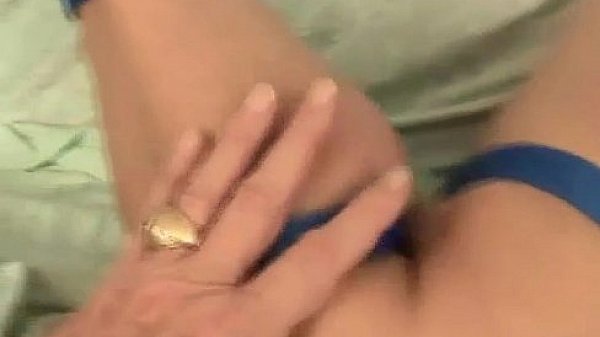 Beautiful MILF Brandi gets tied up and teased in lingerie