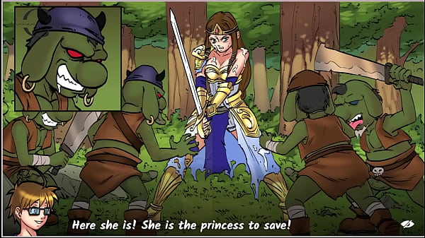 Harem Heroes: big tittied milf gets slammed!  