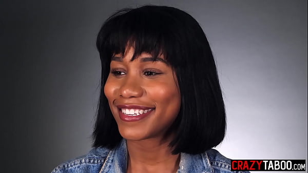 Ebony pornstar fucked herself during solo action and masturbation  