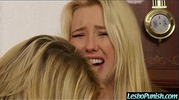 Teen Lez (leigh&samantha) Get Hard Sex Dildo Punish By Lesbian vid-25 