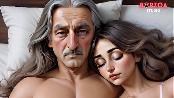 Mia - 2 - Teen virgin panties are wet thinking about her 40 years older Step-Grandpa and his big dick