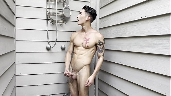 Hot Asian Twink Cody Seiya Jerks Off Outdoors