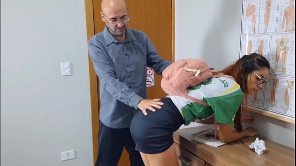 Student spread her legs for teacher to get good grades!  