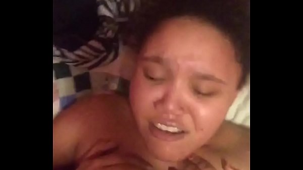 Ebony girl takes young white dick