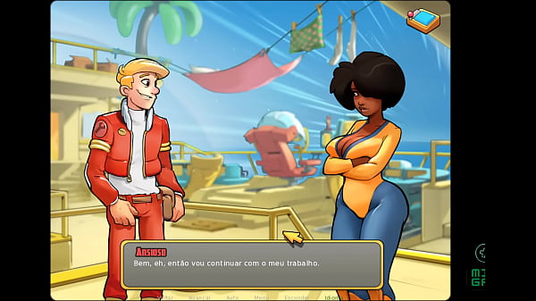 Jogo Adulto Space Rescue ep 29 - Atendendo aos das Negras de Luta  