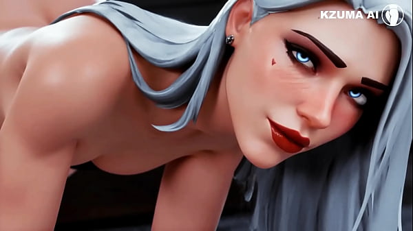 Ashe mostrando o rabo gostoso de safada - ( Ai Generated ) 