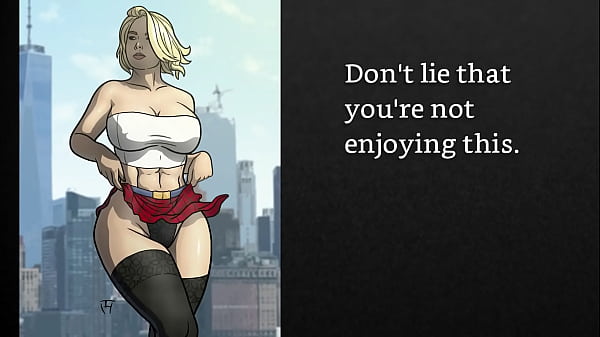 DCs PowerGirl takes your endurance test and makes you her bitch joi  