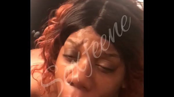 Sexfeene gets creamy surprise all over her face