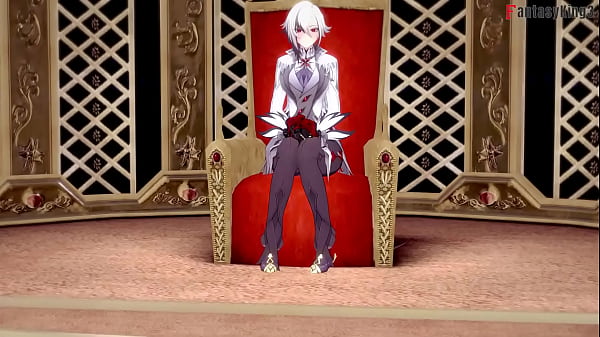 Arlecchino footwork and blowjob 1 Genshin impact | Full and Just POV version Fantasyking3 