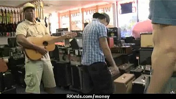 Amateur hottie takes cash for public sex 20