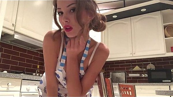 Hot blonde teases and fingers asshole  