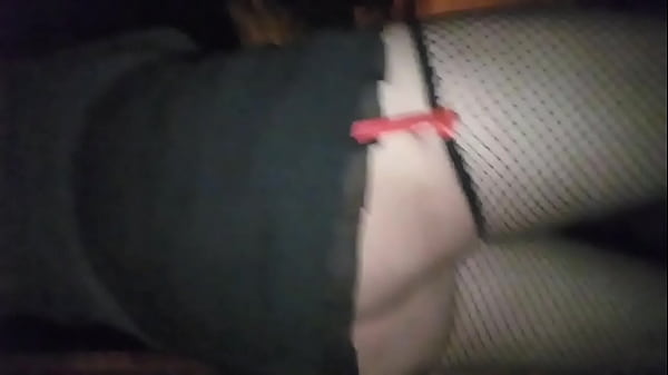 walking in stocking at night 