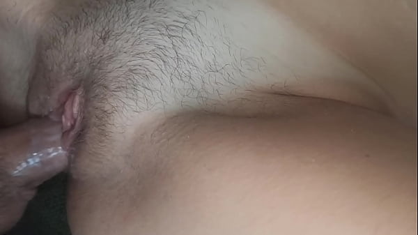 Teen pussy closeup, very wet teen with hairy pussy - ProgrammersWife, hot teen was fucked in missionary closeup, you can see her wet pussy very close 