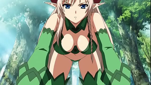 Милая девушка эльф ебется в лесу