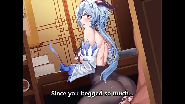 Ganyu hace un buen trabajo Hentai  