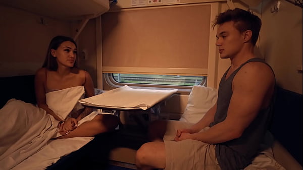 One Way Ticket: Blonde Cums to Train Vibration