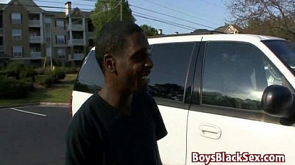 Blacks On Boys - Interracial Gay Hardcore Bareback Fuck Video 15