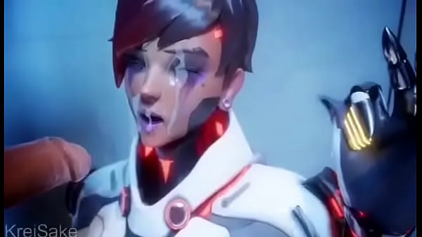 Overwatch Sombra blows Gabriel