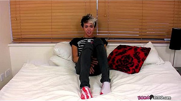 Sexy boy rides a huge prick