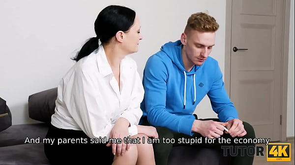 TUTOR4K. Dude cant wait to see the mature teacher completely naked 