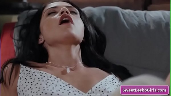 Naughty brunette lesbo get seduced by her hot blonde friend and get her pussy licked tender  