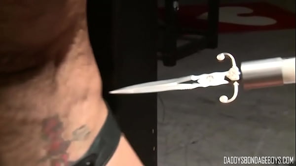 Hot stud teased and tormented by his master 