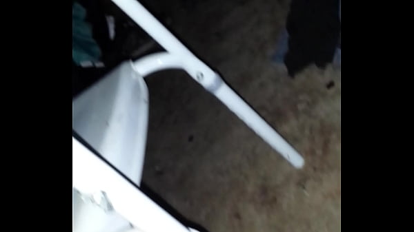 Wife pussy on the chair