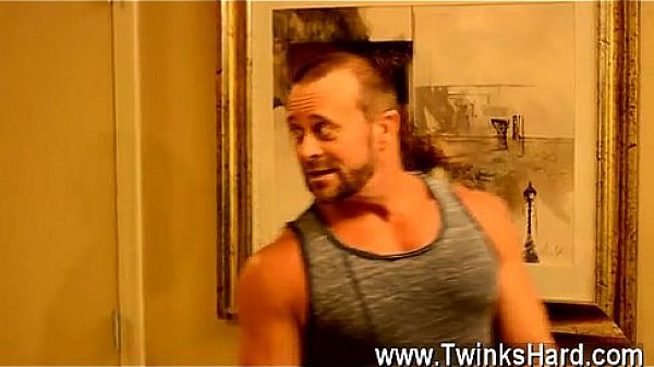 Hot gay sex Twink rent man Preston gets an fat pound when a new