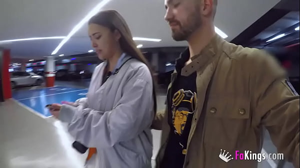 Amazing quickie inside a mall's restrooms by Nuria Millan