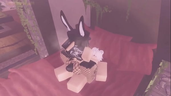 Roblox Rabbit Emo female is getting dicked down