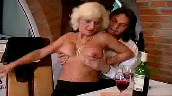 Crazy old mom gets fucked hard  