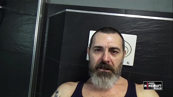 Jerking in the toilet  