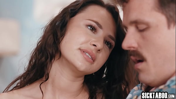 Sexy babe swallowed big cock after masturbation and hot teen enjoyed hardcore sex