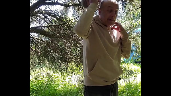 Cruising a lay-by naked  