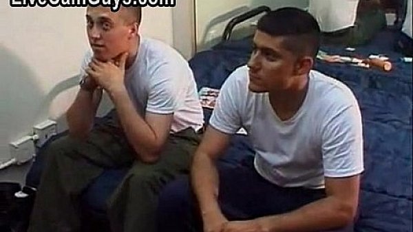 Straight Military Men Groped