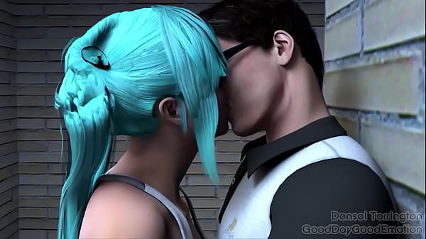 a fictional woman is inflates very big like a balloon