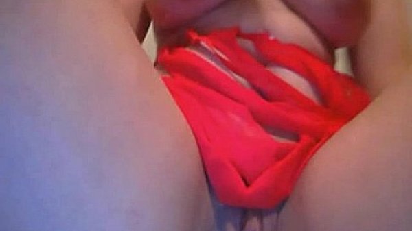 Busty cam girl toys her pussy and ass