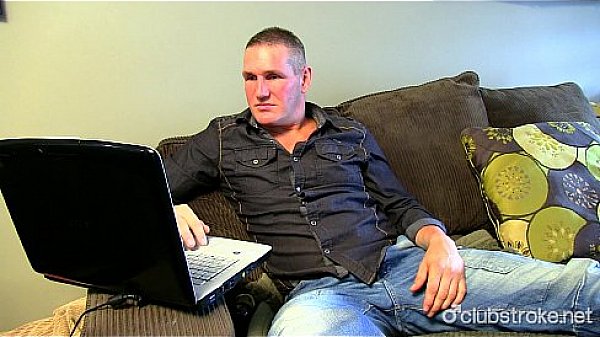 Tattooed Straight Guy Maverick Masturbating