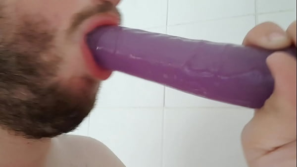Dildo throat fuck  