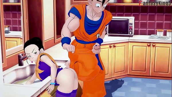 Dragon Ball Z EX 3 | Part 2 | Chichi get stuck in the kitchen step | Watch full 1hr movie on sheer or ptrn Fantasyking3