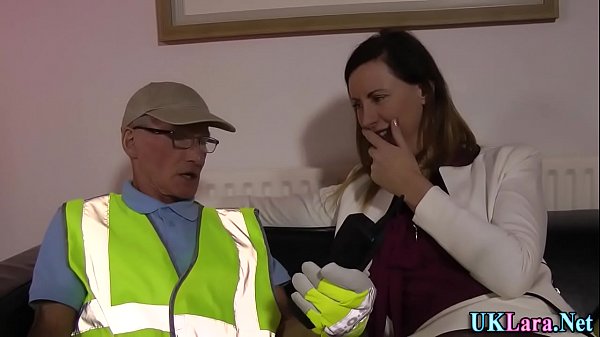 Face spunked older brit