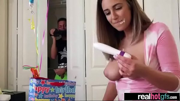 (layla london) Horny Lovely Teeb GF In Hard Sex On Tape clip-19  