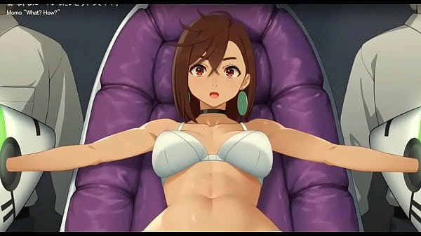 young woman gives pleasure